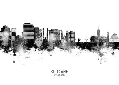 Spokane Skyline Washington