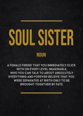 soul sister definition