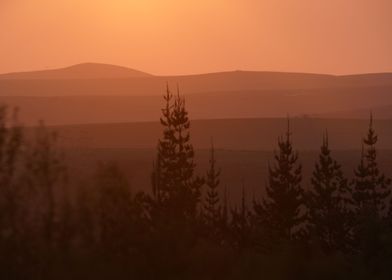 Mountain Sunset 