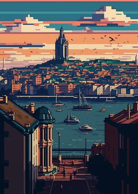 Dundee Pixel art