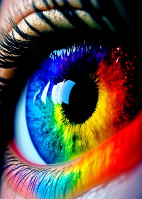 Colorful Eye