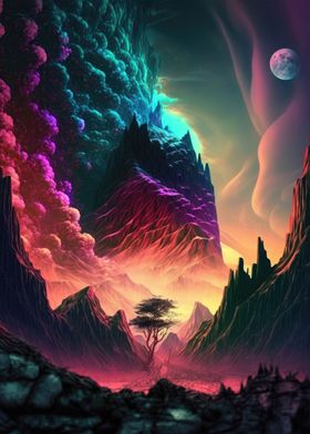 Fantasy landscape