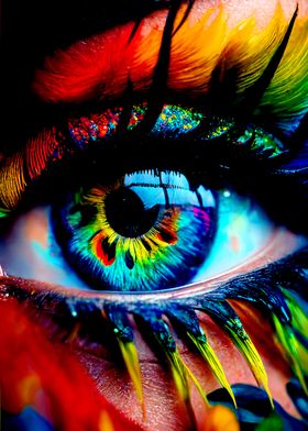 Colorful Eye