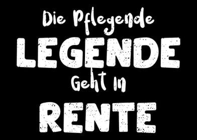 Die Pflegende Legende Geht