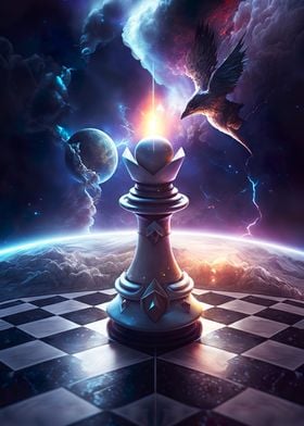 Chess Bishop in Space