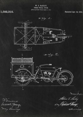 Three Wheel Truck patent