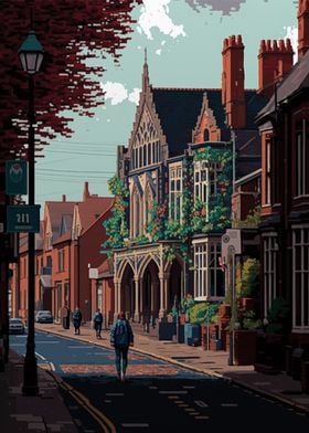 Leicester Pixel art