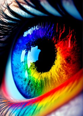 Colorful Eye