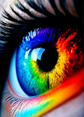 Colorful Eye