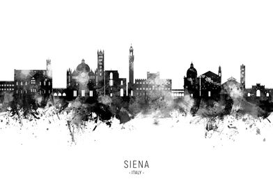 Siena Skyline Italy