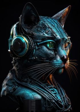 Cyberpunk Cat