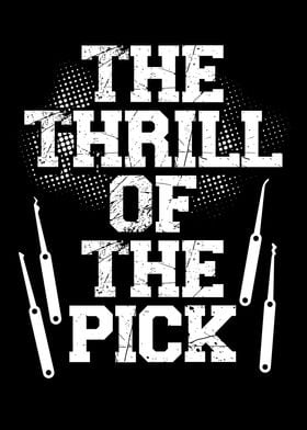 The thrill of the pick