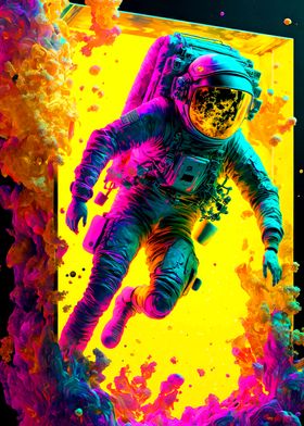 Colorful Astronaut