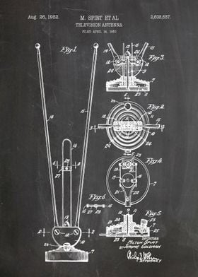 Television antenna patent