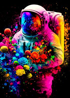 Colorful Astronaut