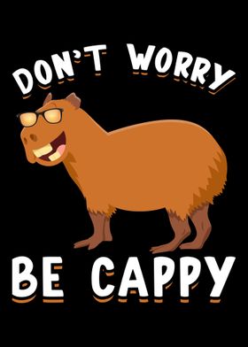 Happy Capybara Funny