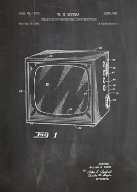 television reciever patent