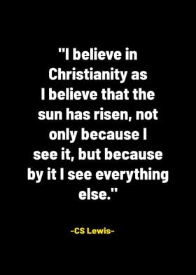 Lewis Quotes about Believe