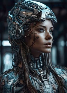 Future Robotic Girl