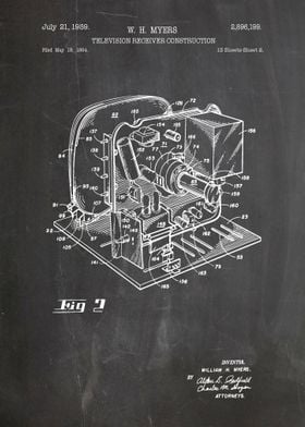 television reciever patent