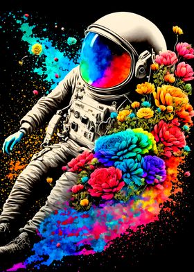 Colorful Astronaut