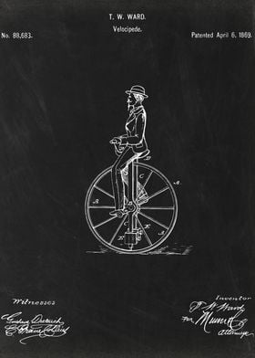 Velocipede patent