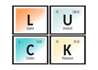 Luck Periodic Table