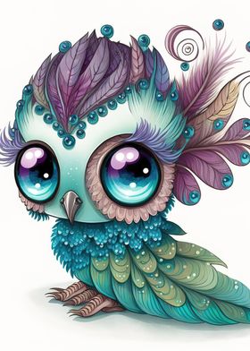 peacock chibi 