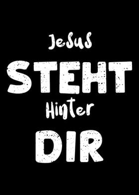 Jesus Steht Hinter Dir