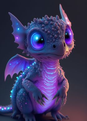 baby dragon neon