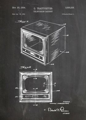 Television cabinet 1954