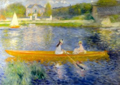 Renoir The Skiff 1875