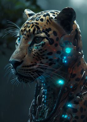 Cyberpunk Leopard