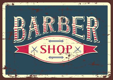 Barber shop Signage