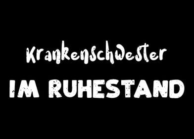 Krankenschwester Im Ruhest