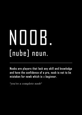 Noob Club Posters for Sale