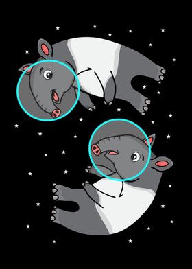 Tapir Gift Astronaut Space