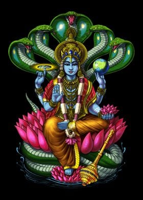 Hinduism God Vishnu