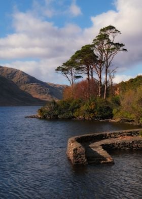 Doo Lough shore