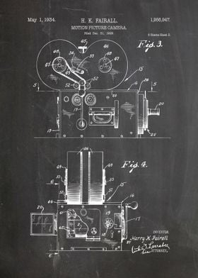 motion picture camera 1934