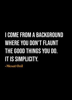 Mesut Ozil Quote 