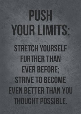 Push Your Limits