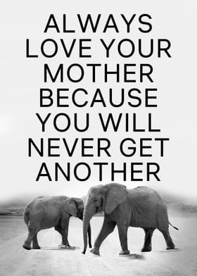 LOVE YOUR MOTHERS