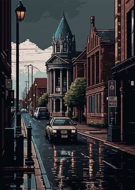 Belfast Pixel art