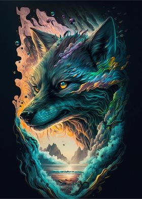 Wolf Enchanted forest