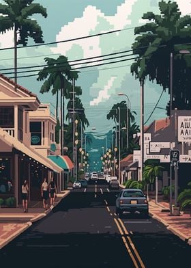 Kailua Pixel art