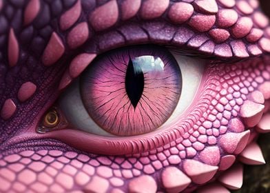 Fantasy dragon eye