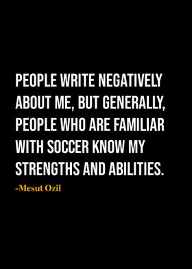 Mesut Ozil Quote 