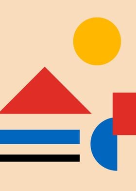 Vibrant Bauhaus Minimal