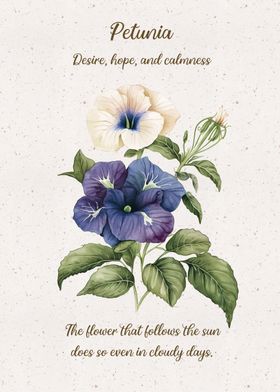 Petunia Flower Language